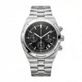 Continental Chronograph 42 – Black Dial | Integrated Steel Bracelet