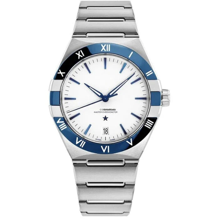 Aether Constella 41 – White Dial | Integrated Steel Bracelet