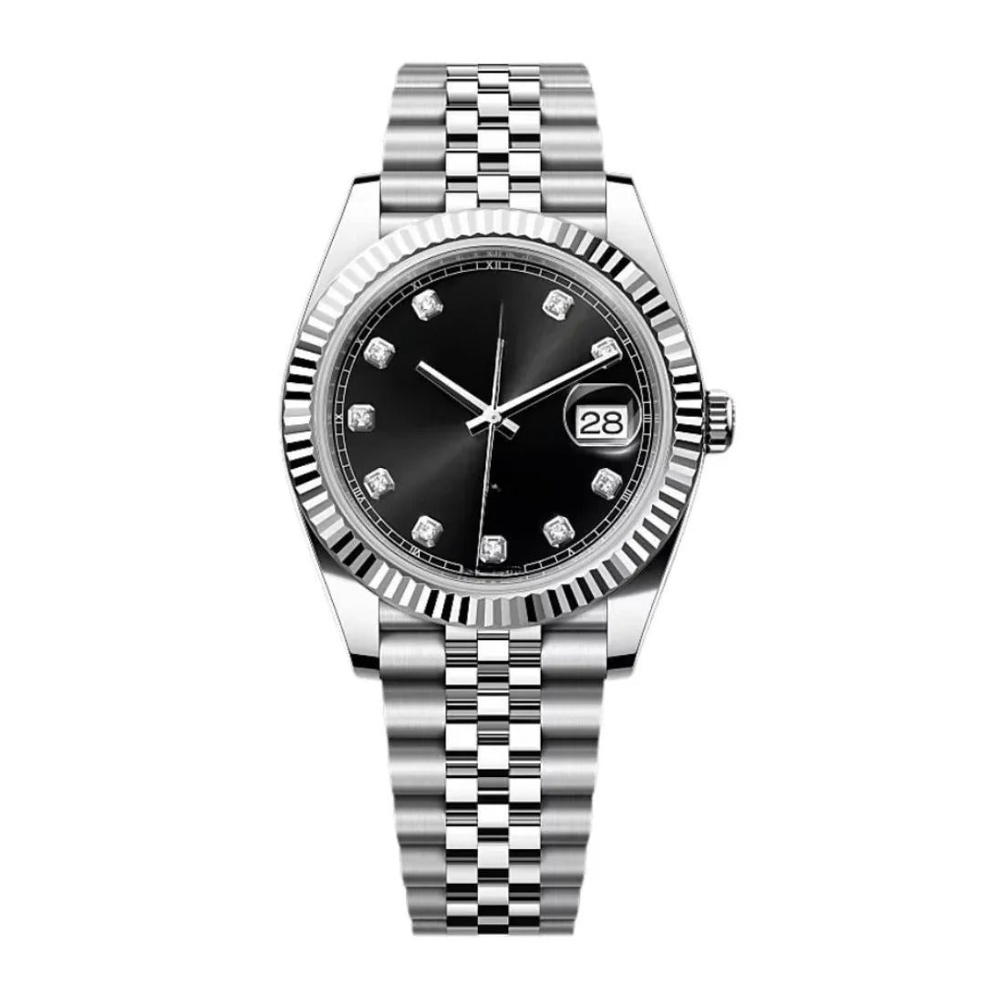 Imperium Regent 41 – Black Diamond Dial | Jubilee Bracelet & Diamond Bezel