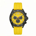 Chronara Formula 42 – Yellow Dial | Yellow Rubber Strap & Racing Chronograph