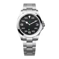 Imperium Aviator 40 – Black Dial | Oyster Bracelet & Smooth Bezel