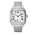 Continental Square 40 – White Dial | Integrated Steel Bracelet
