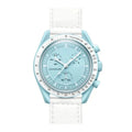 Aether Urania 42 – Ice Blue Dial | White Strap