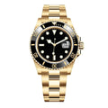 Imperium Abyss 41 – Black Dial | Yellow Gold Bracelet & Black Dive Bezel