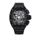 Novaris Phantom 44 – Black Carbon Skeleton Dial | Black Composite Case