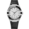 Aether Constella 41 – Silver Dial | Black Leather Strap