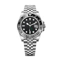 Imperium Atlas 40 – Black Dial | Jubilee Bracelet & Grey-Black GMT Bezel
