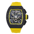 Novaris Fusion 41 – Yellow Skeleton Dial | Yellow Composite Case