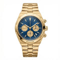 Continental Chronograph 42 – Blue Dial | Yellow Gold Bracelet