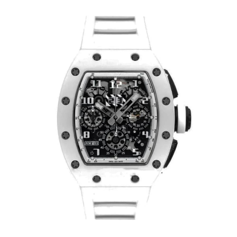 Novaris Phantom 44 – Frost White Skeleton Dial | White Composite Case