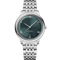 Aether Heritage 40 – Emerald Dial | Steel Bracelet