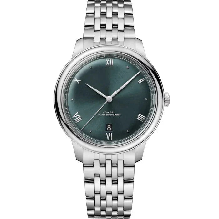 Aether Heritage 40 – Emerald Dial | Steel Bracelet