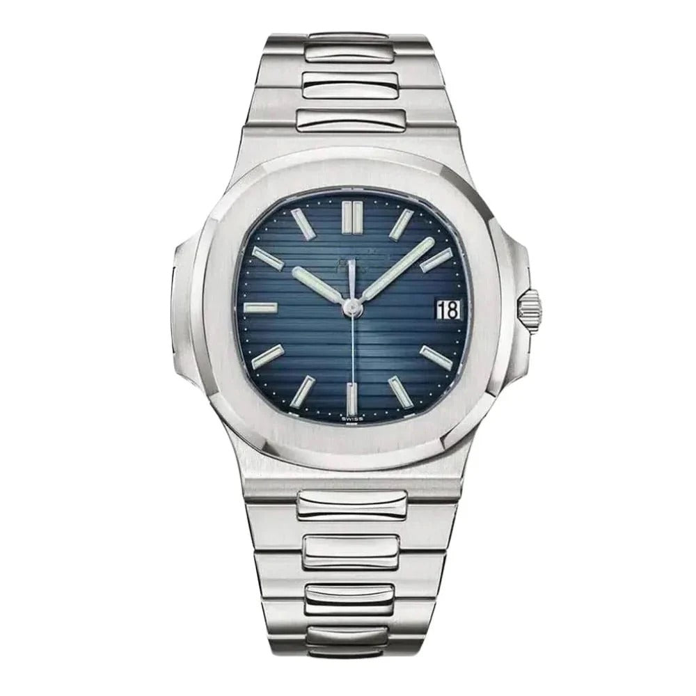 Valmont Horizon 41 – Blue Gradient Dial | Integrated Steel Bracelet