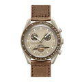 Aether Saturn 42 – Desert Sand Dial | Brown Strap