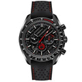 Aether Lunaris 44 – Black Dial | Black Strap & Red Racing Accents