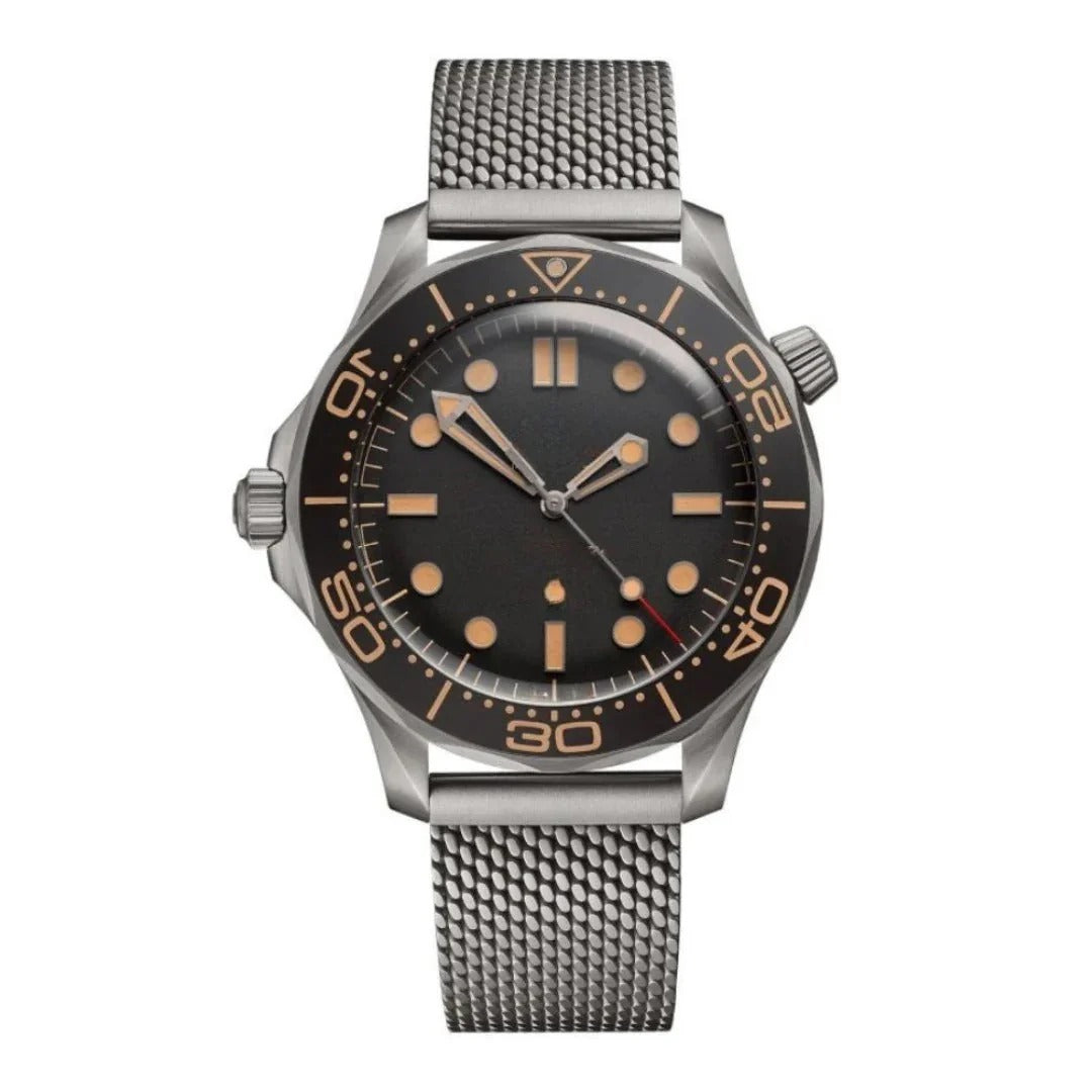 Aether Oceanis 41 – Blue Dial | Titanium Mesh Bracelet