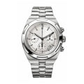 Continental Chronograph 42 – White Dial | Integrated Steel Bracelet