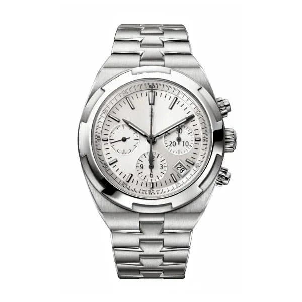 Continental Chronograph 42 – White Dial | Integrated Steel Bracelet
