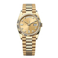 Imperium Sovereign 41 – Champagne Dial | Yellow Gold Bracelet & Diamond Bezel