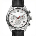 Chronara Racing Pro 42 – White Dial | Red Racing Accents