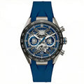 Chronara Racing Pro 44 – Blue Skeleton Dial | Blue Rubber Strap