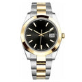 Imperium Regent 36 – Black Dial | Yellow Gold Bracelet & Fluted Bezel