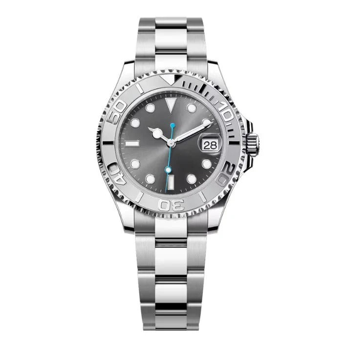 Imperium Abyss 40 – Rhodium Dial | Oyster Bracelet & Platinum Dive Bezel