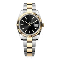 Imperium Regent 41 – Black Dial | Two-Tone Jubilee Bracelet & Fluted Bezel