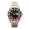 Imperium Atlas 40 – Black Dial | Jubilee Bracelet & Red-Black GMT Bezel