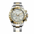 Imperium Velocity 41 – Ice Blue Dial | Steel & Gold Bracelet & Diamond Tachymeter Bezel