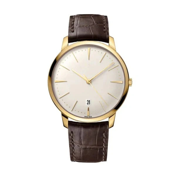 Continental Heritage 40 – Ivory Dial | Brown Leather Strap