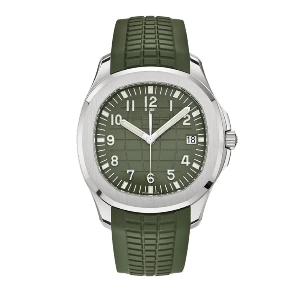 Valmont Voyager 40 – Khaki Green Dial | Rubber Strap