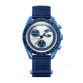 Aether Luna Mare 42 – Blue Moonphase Dial | Blue Strap