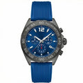 Chronara Formula 42 – Blue Dial | Blue Rubber Strap & Racing Chronograph