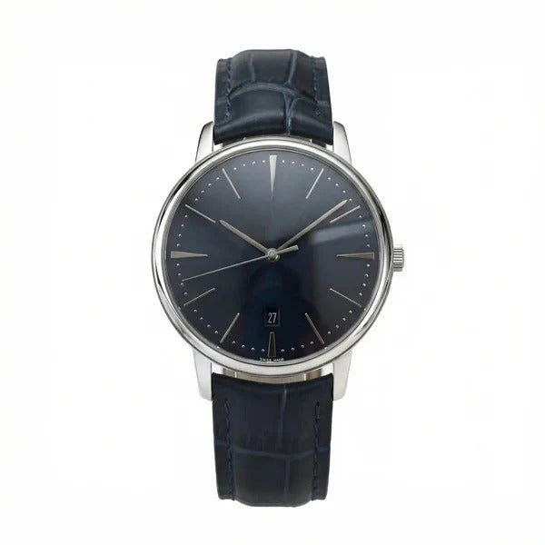 Continental Heritage 40 – Blue Sunray Dial | Blue Leather Strap