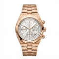 Continental Chronograph 42 – White Dial | Rose Gold Bracelet
