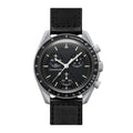 Aether Luna 42 – Black Dial | Black Strap